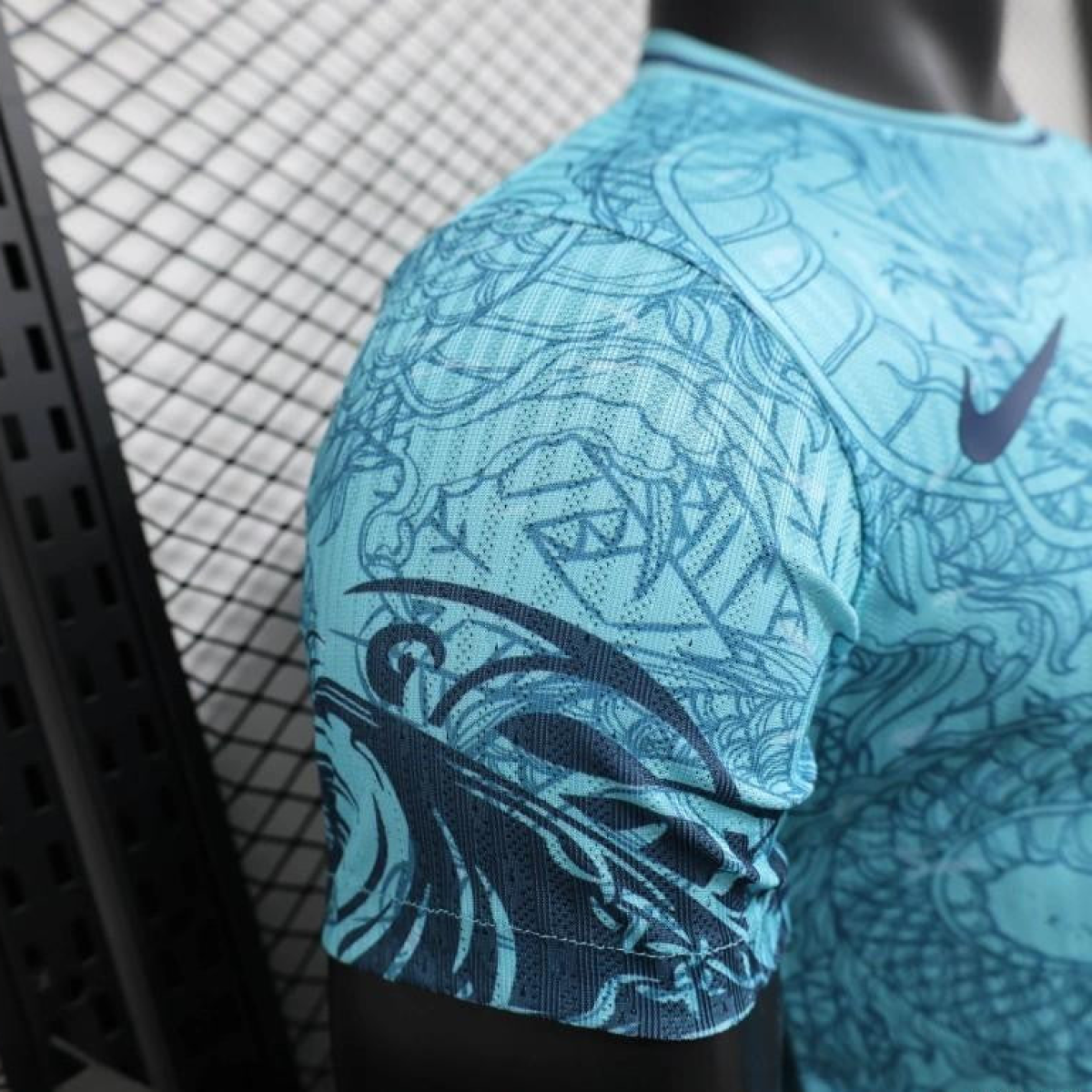 25/26 Player Version Barcelona Special Edition Blue Dragon Jersey