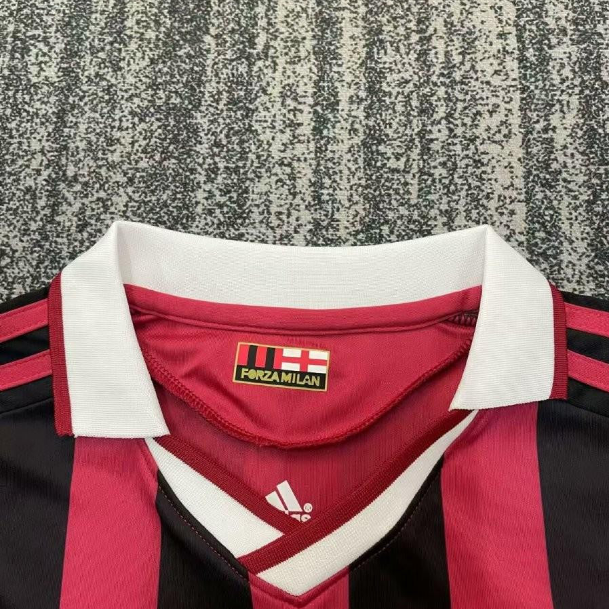 Retro Kids 09/10 AC Milan Home Jersey