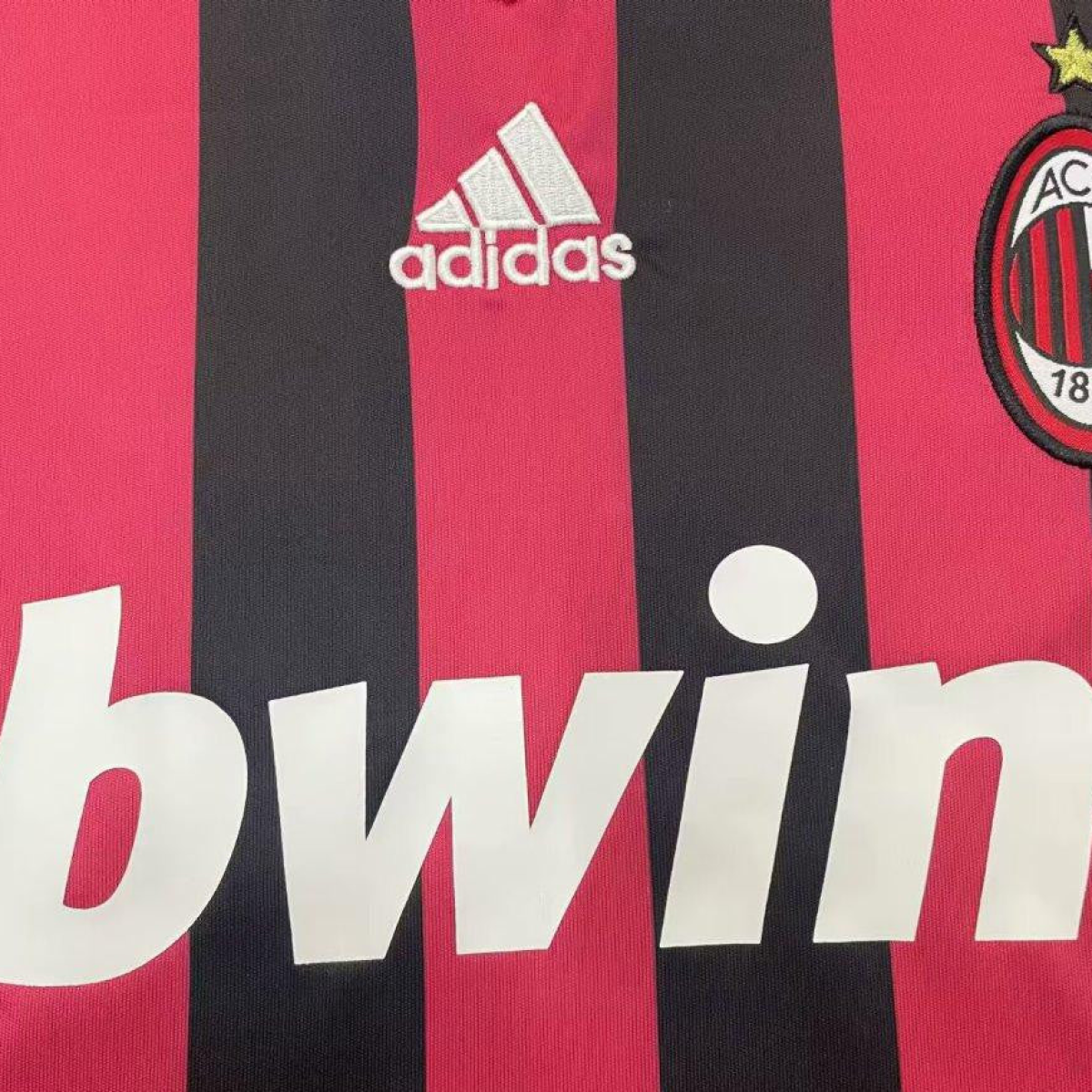 Retro Kids 09/10 AC Milan Home Jersey