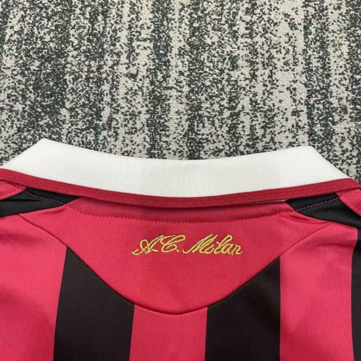 Retro Kids 09/10 AC Milan Home Jersey