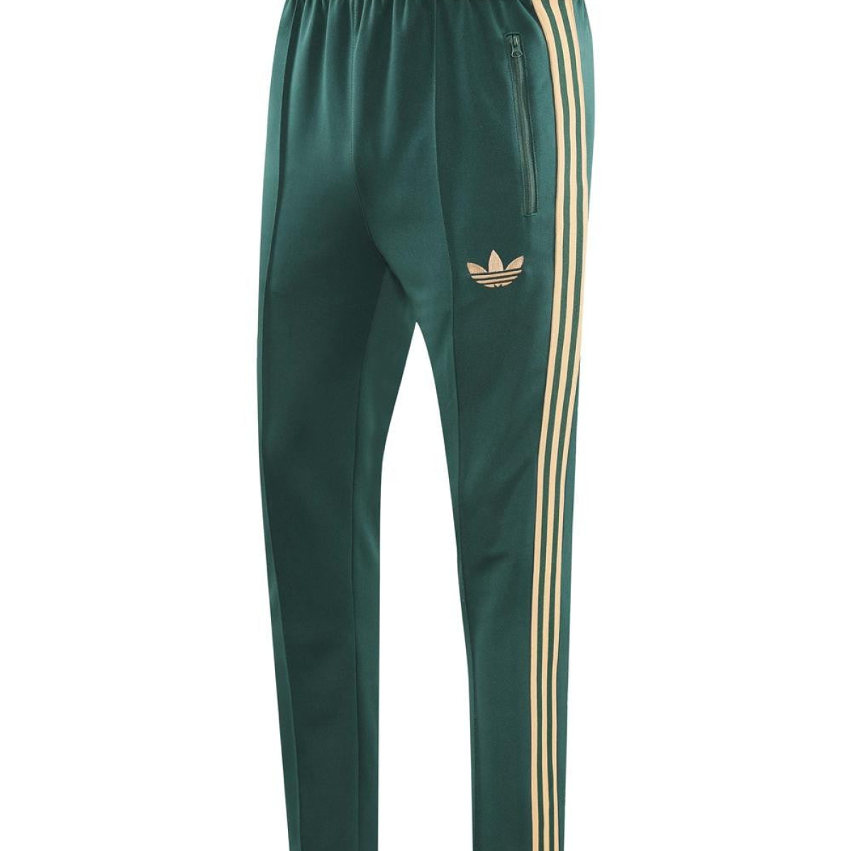24/25 Adidas Original Green Full Zipper Jacket +Long Pants