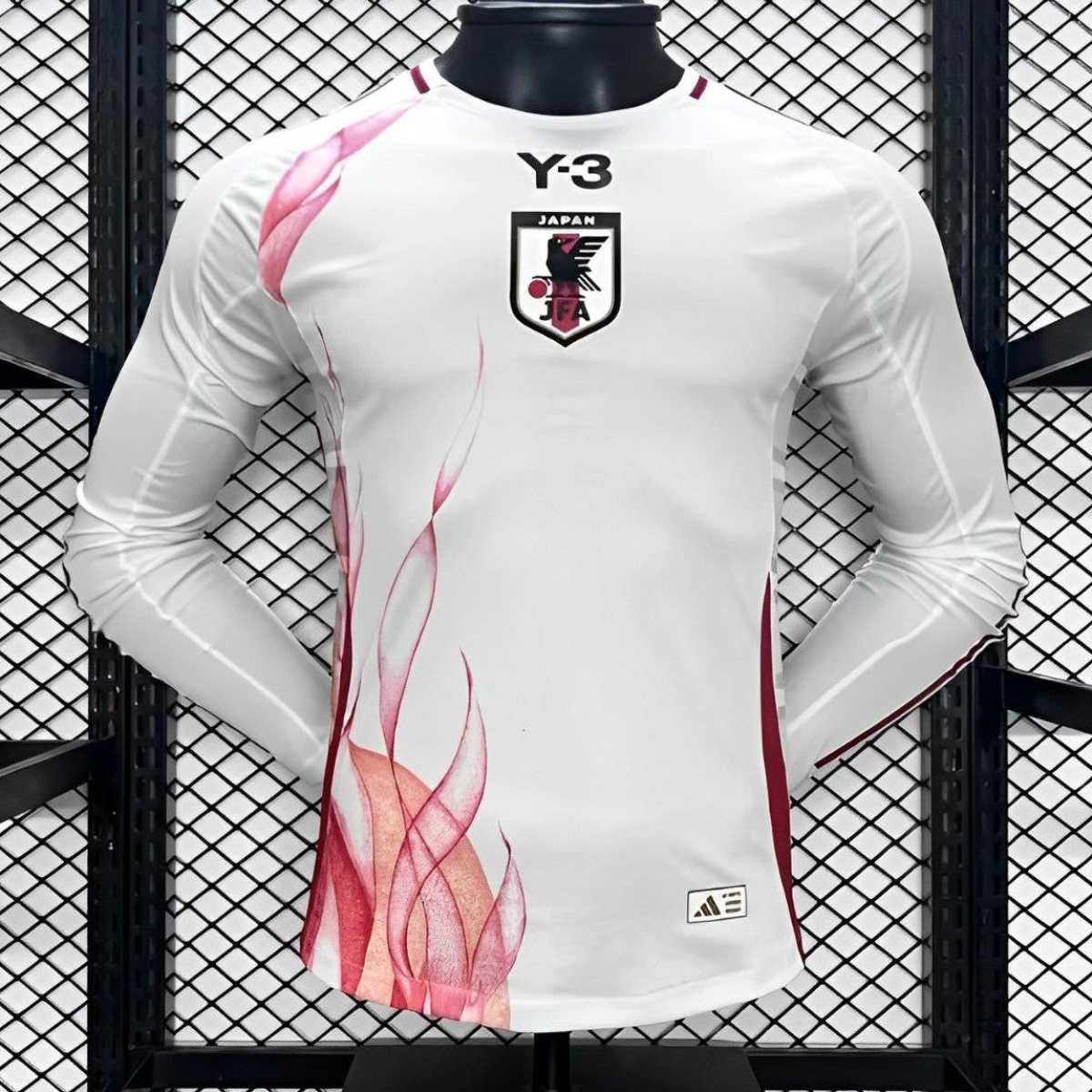 Player Version 2024 Japan Away White Long Sleeve Jersey