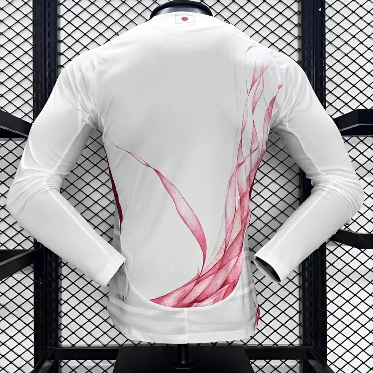 Player Version 2024 Japan Away White Long Sleeve Jersey