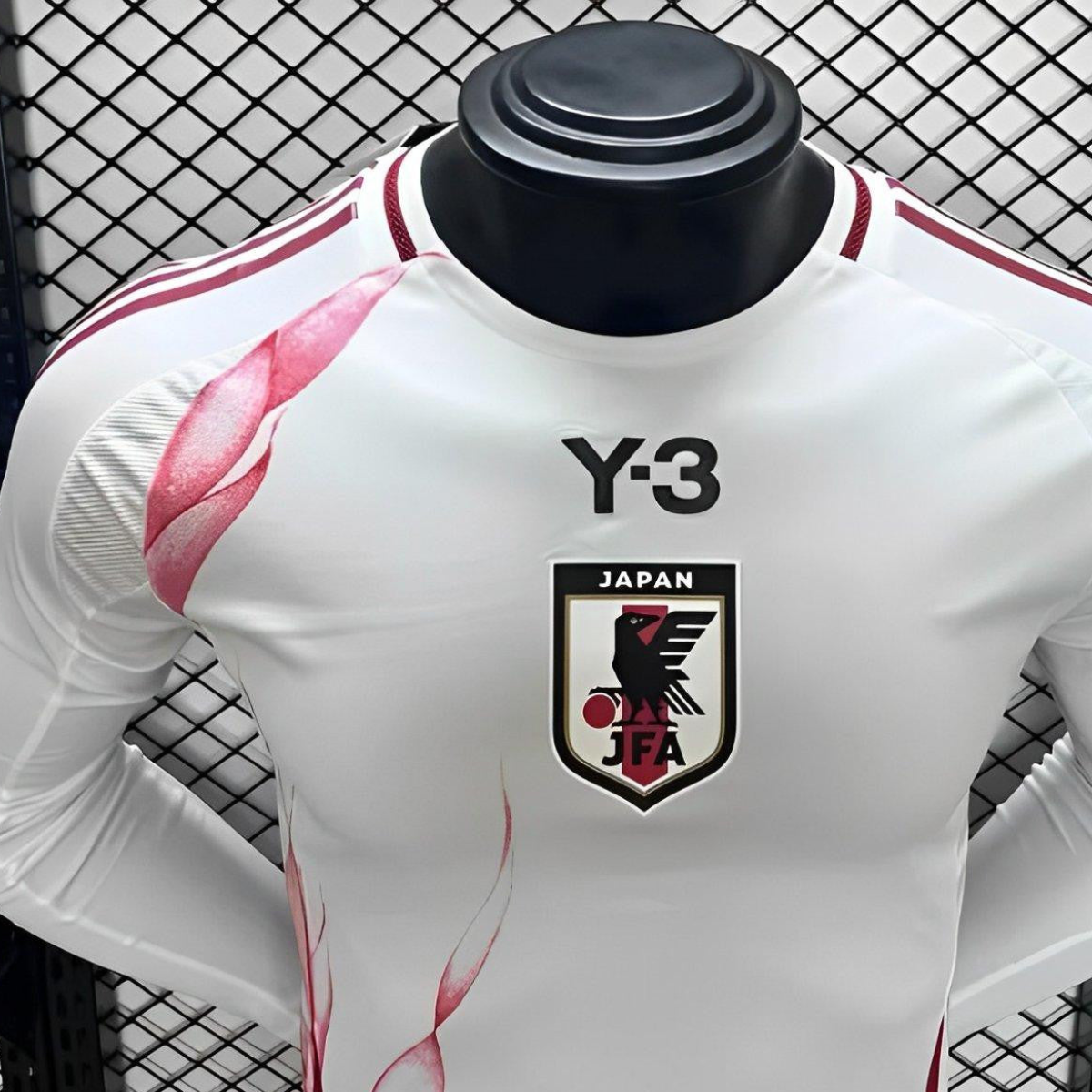Player Version 2024 Japan Away White Long Sleeve Jersey
