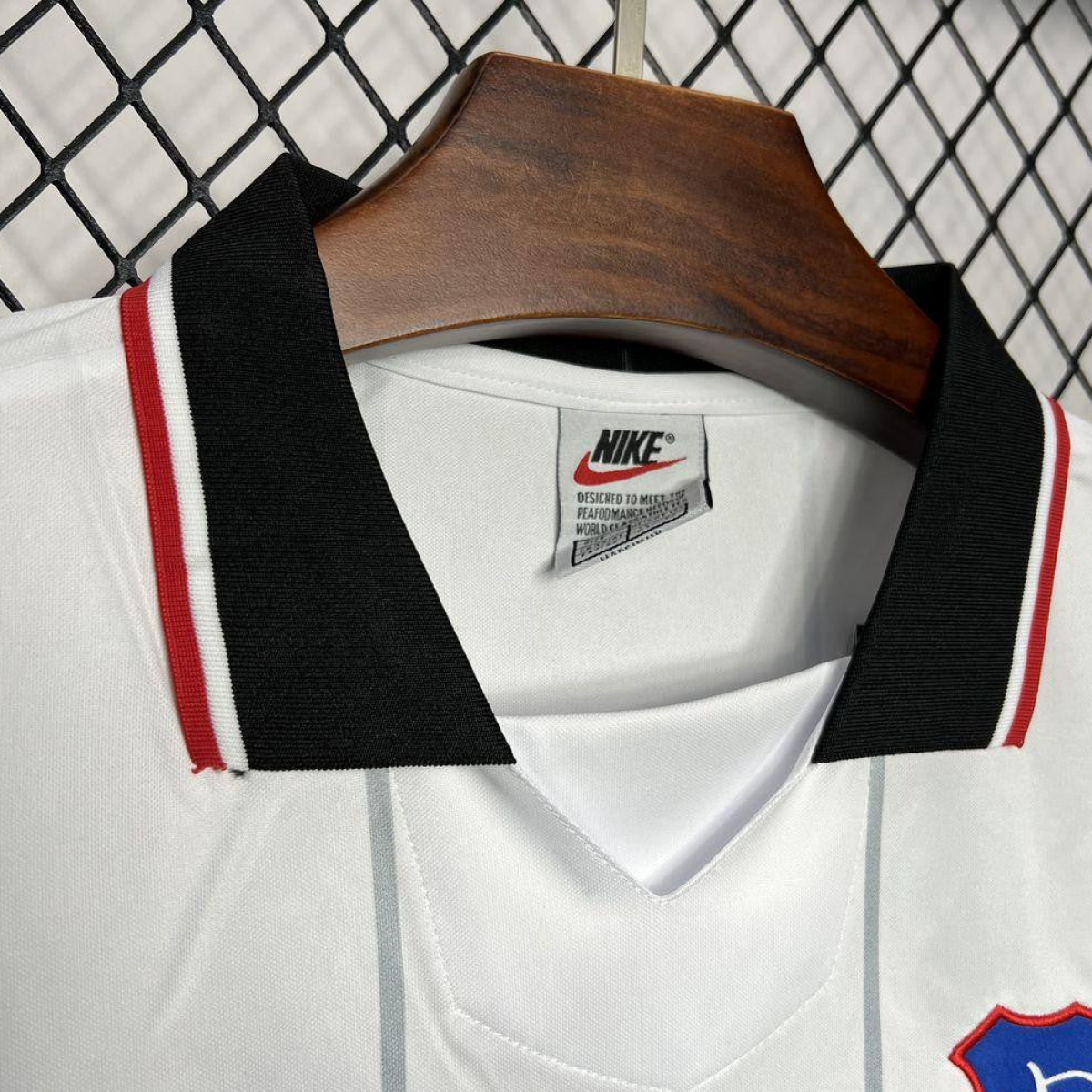 Retro 97/99 Glasgow Rangers Away White Jersey