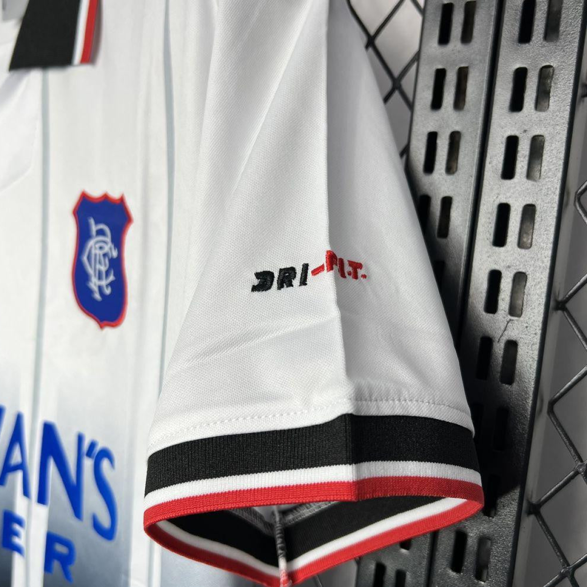 Retro 97/99 Glasgow Rangers Away White Jersey