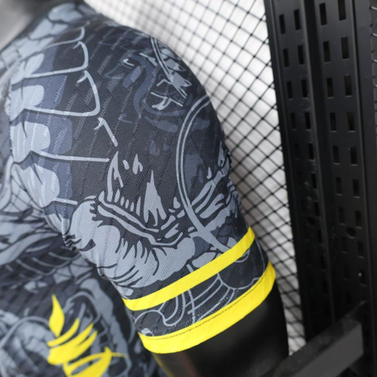 Player Version 24/25 Real Madrid Grey/Black Dragon Jersey