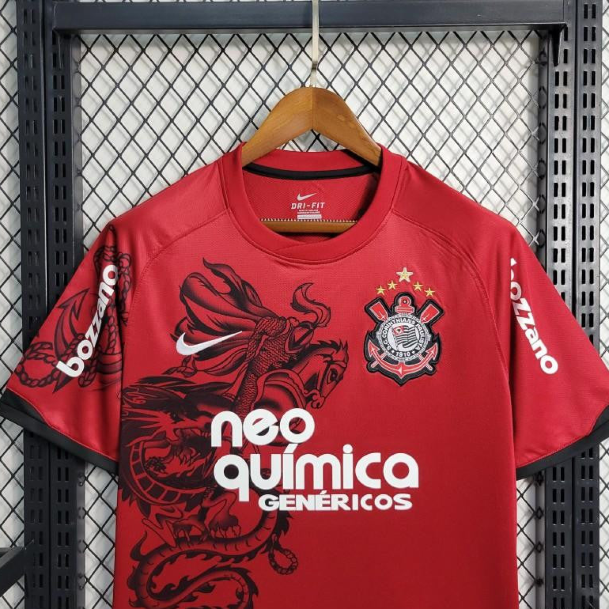 Retro 11-12 Corinthians THIRD Red Jersey
