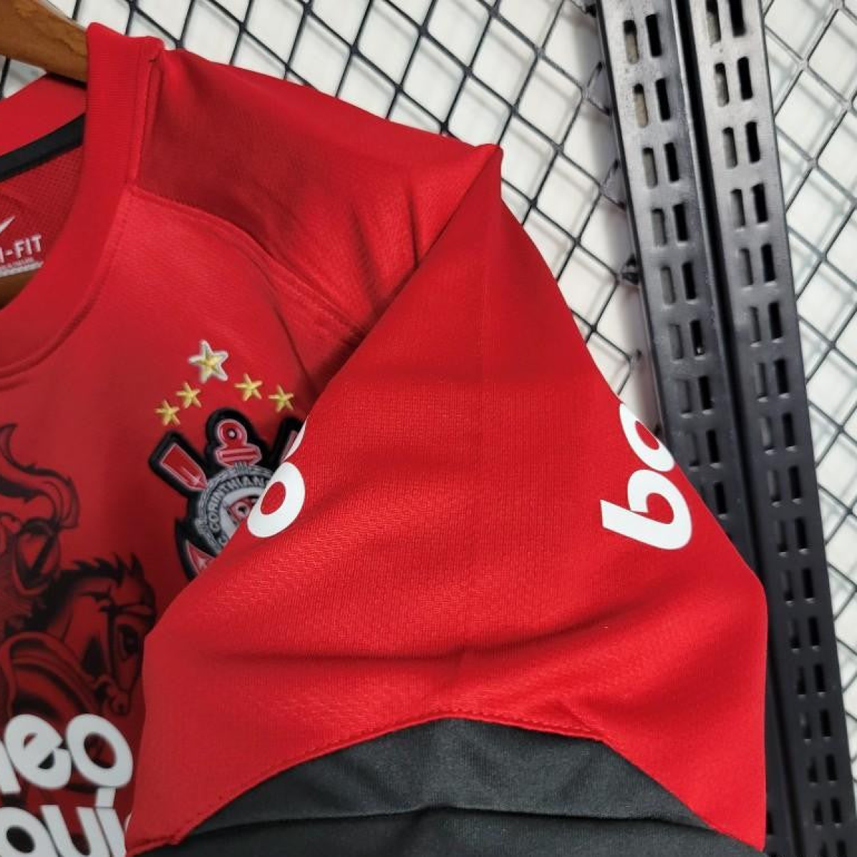 Retro 11-12 Corinthians THIRD Red Jersey