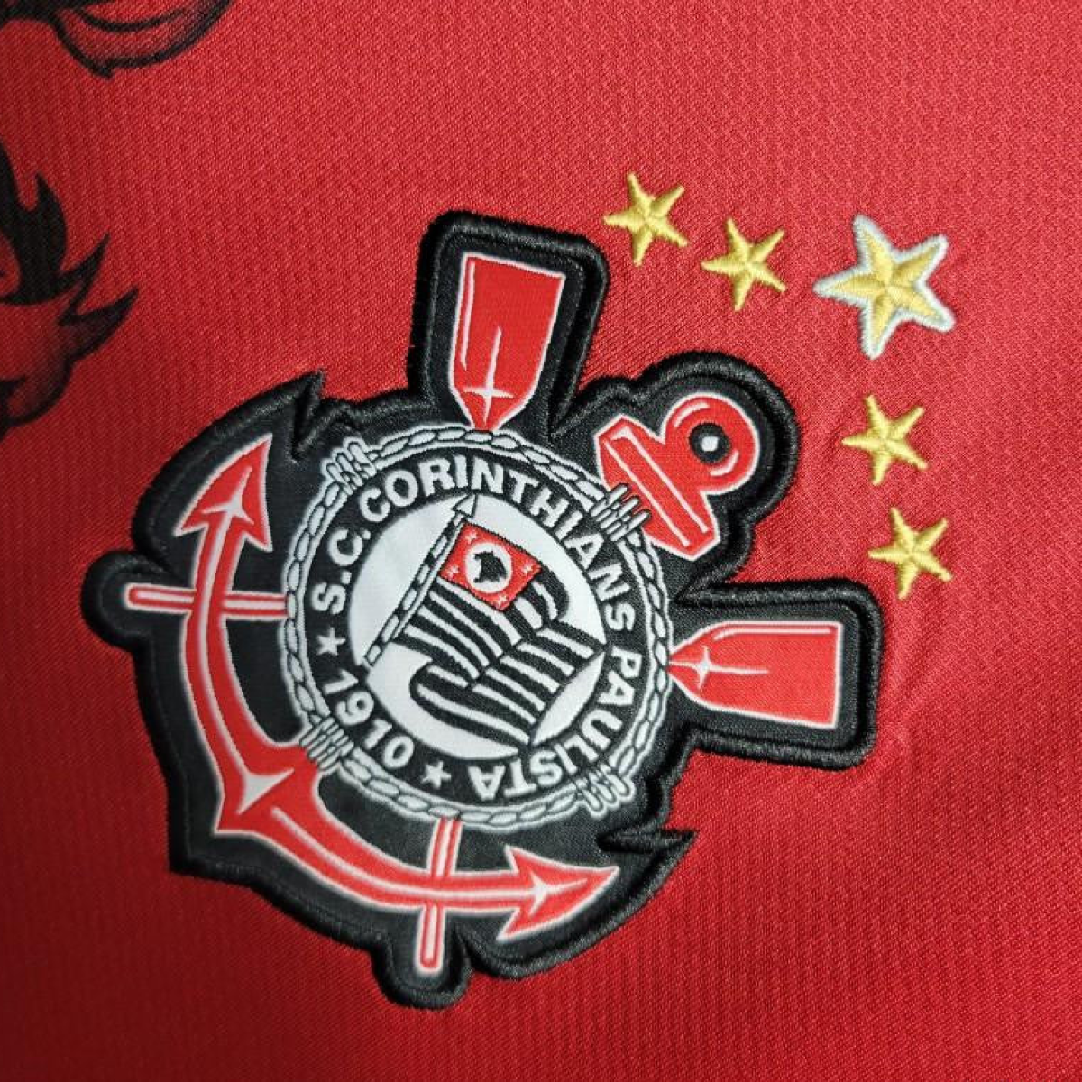 Retro 11-12 Corinthians THIRD Red Jersey