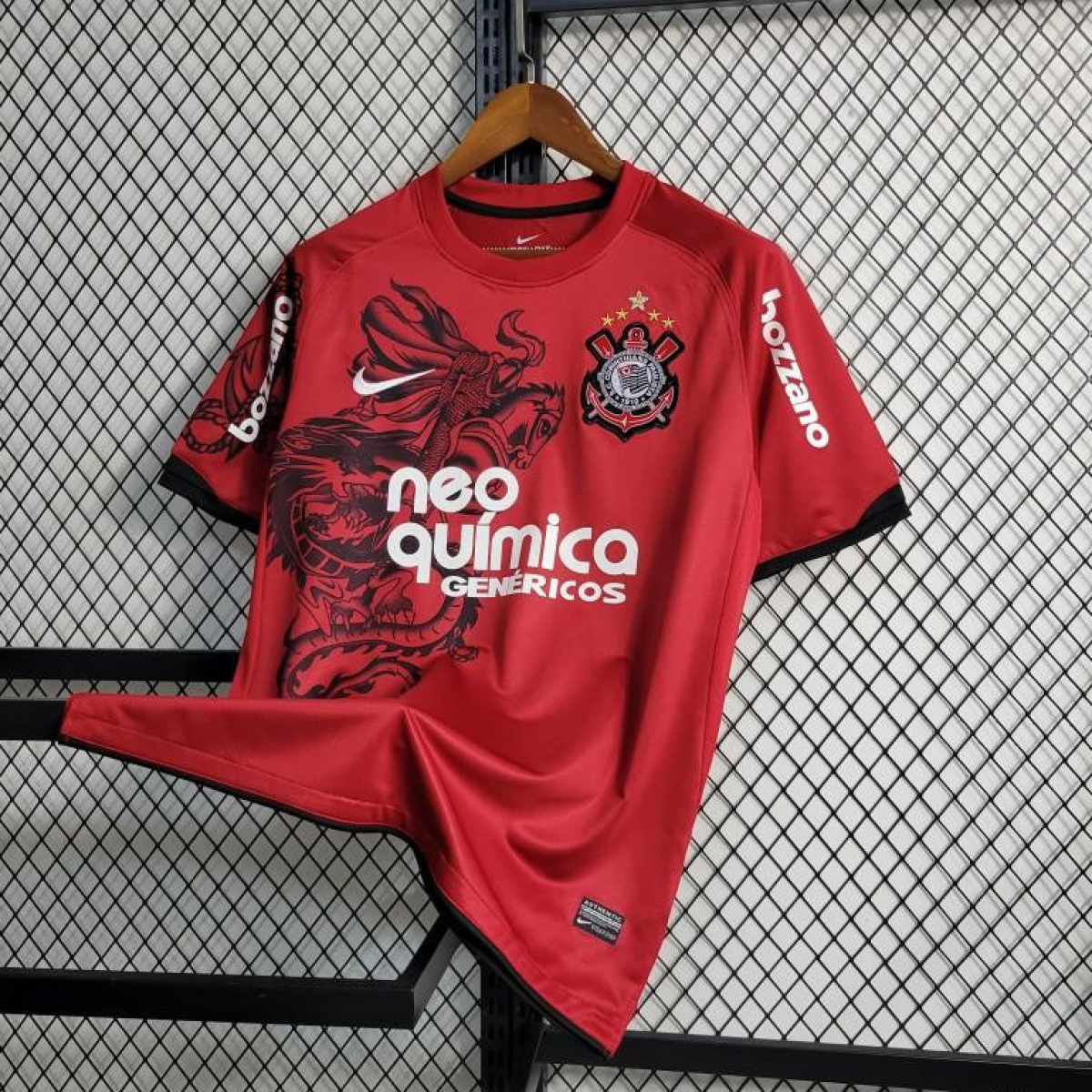 Retro 11-12 Corinthians THIRD Red Jersey