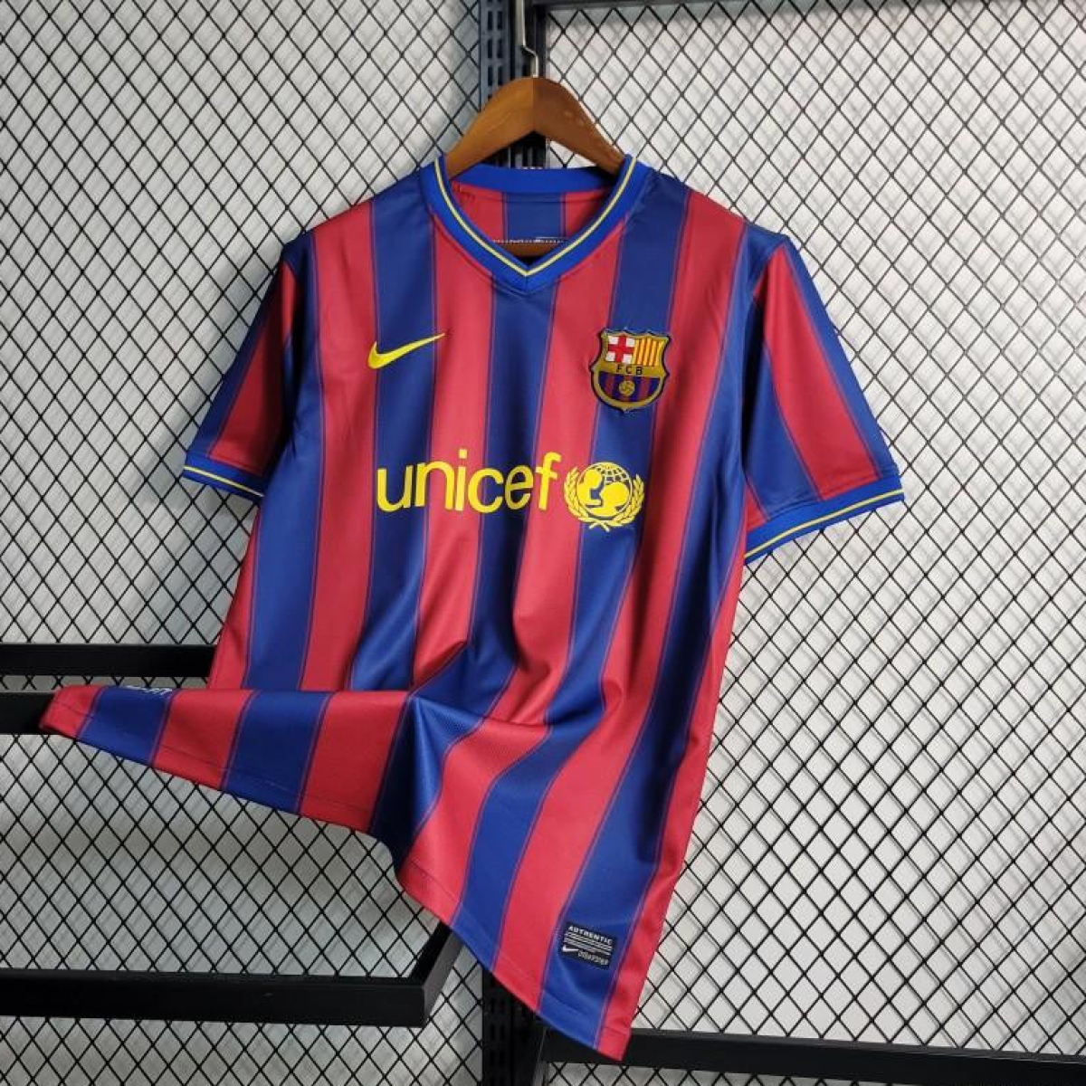 Retro 09-10 Barcelona Home Soccer Jersey