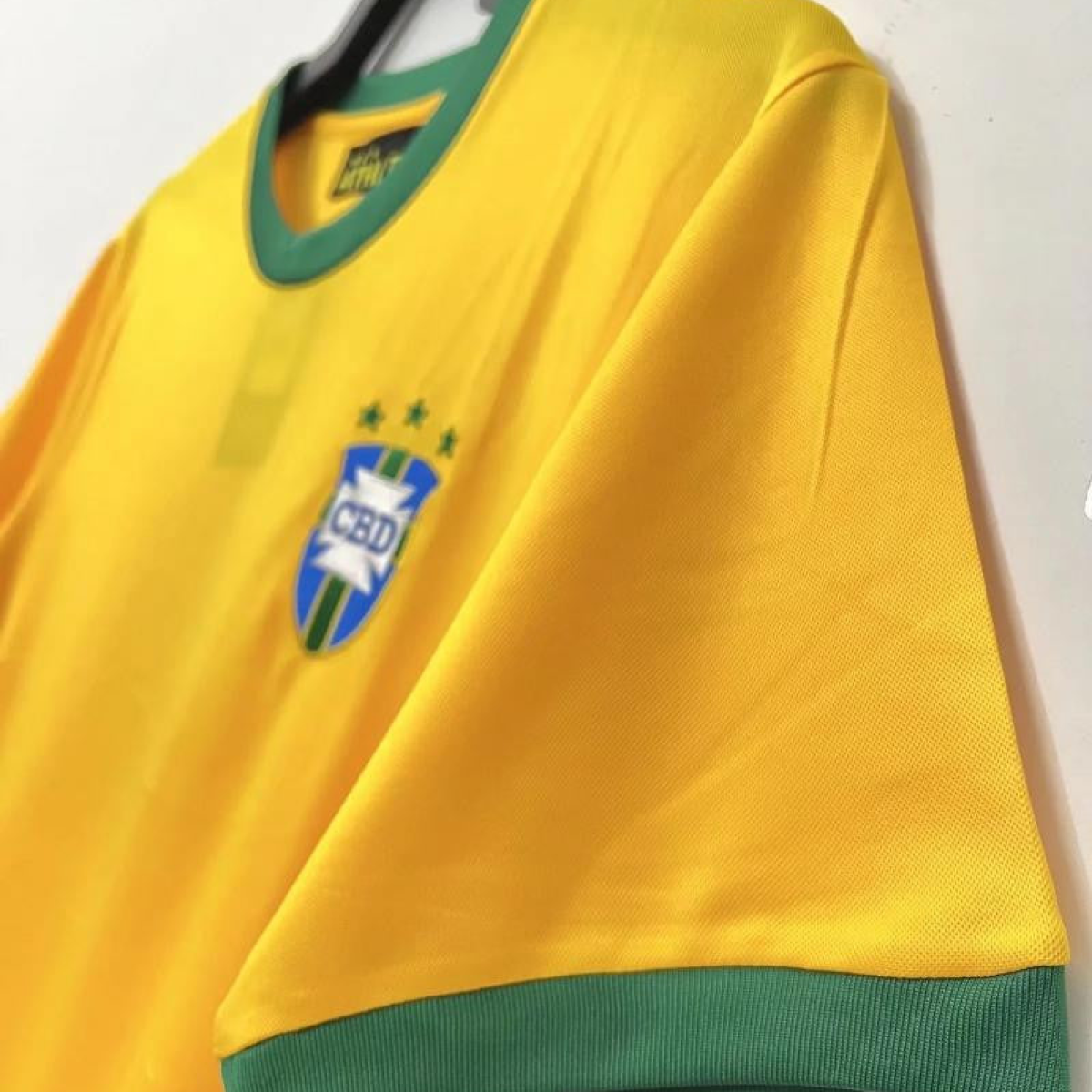 Retro 1970 Brazil Home Jersey 10#Pelé Commemorate The King Of Football