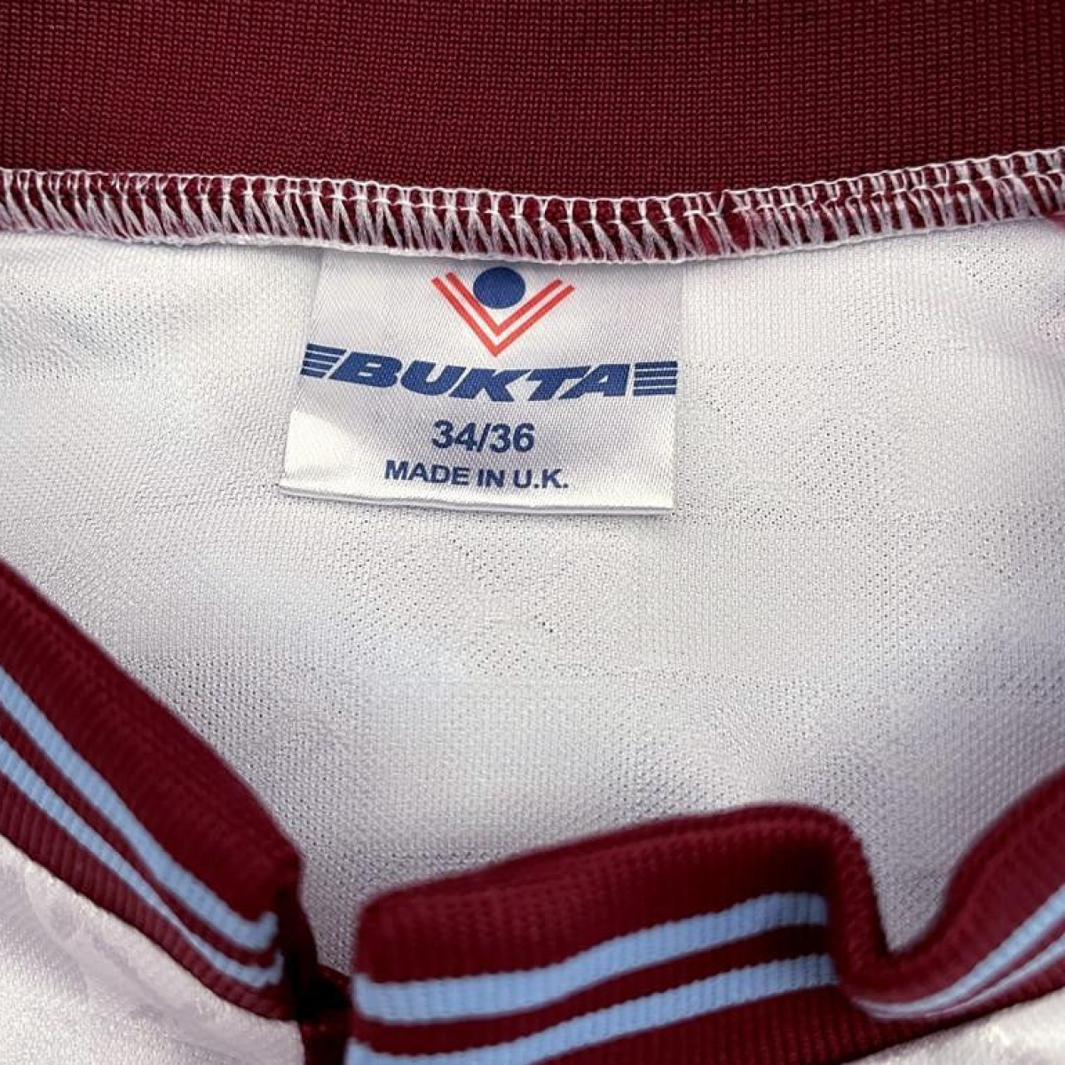 Retro 89/90 West Ham Away Soccer Jersey