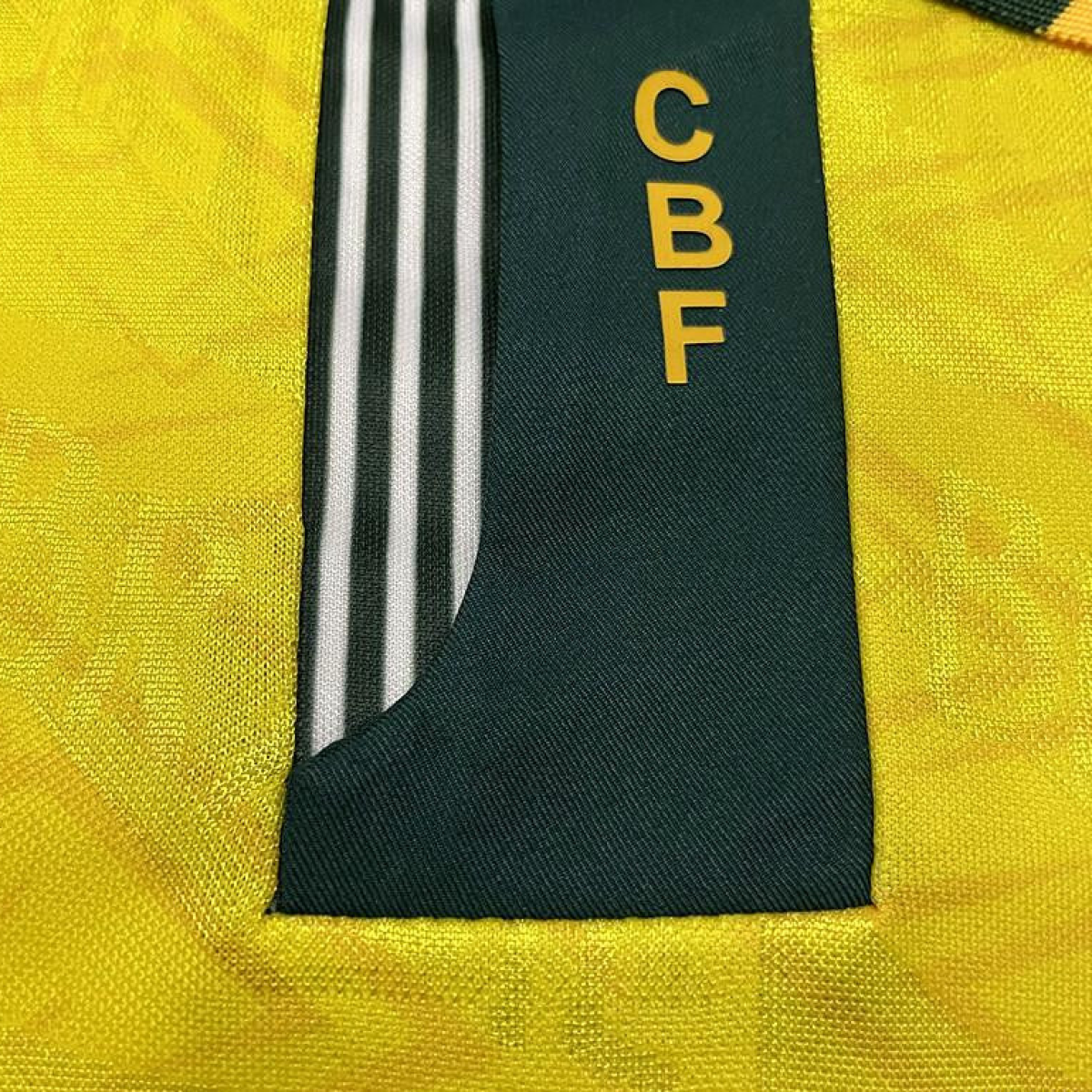 Retro 91/93 Brazil Home Soccer Jersey