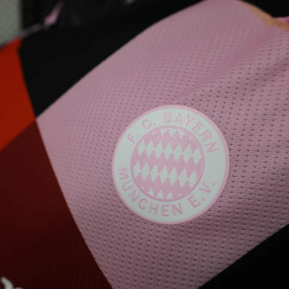 25/26 Player Version Bayern Munich Training Grid Pattern Jersey