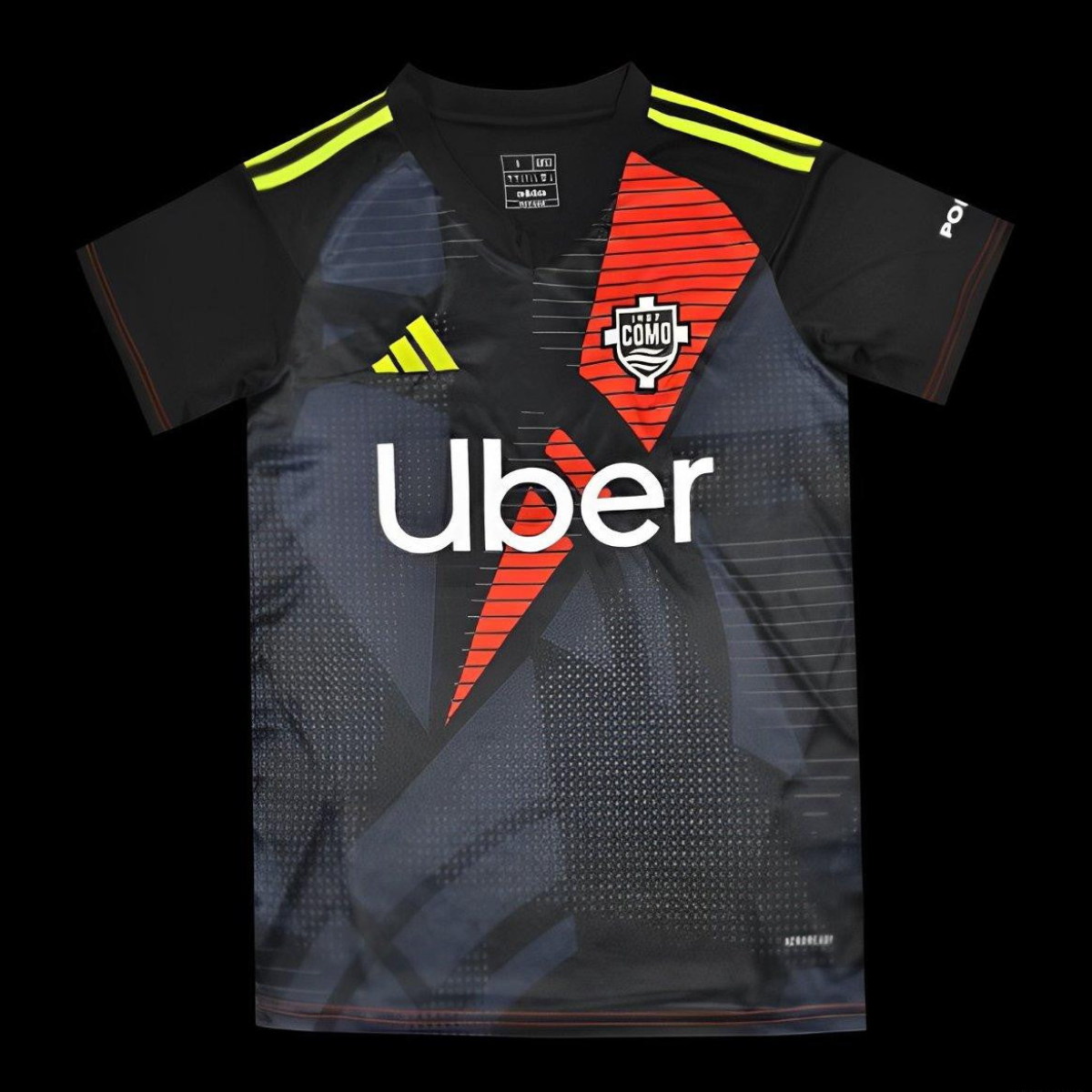24/25 Como 1907 Black Goalkeeper Jersey
