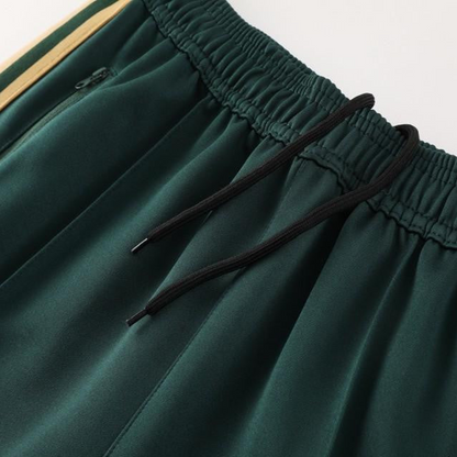 24/25 Adidas Original Green Full Zipper Jacket +Long Pants