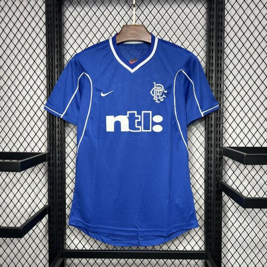Retro 99/01 Glasgow Rangers Home Jersey