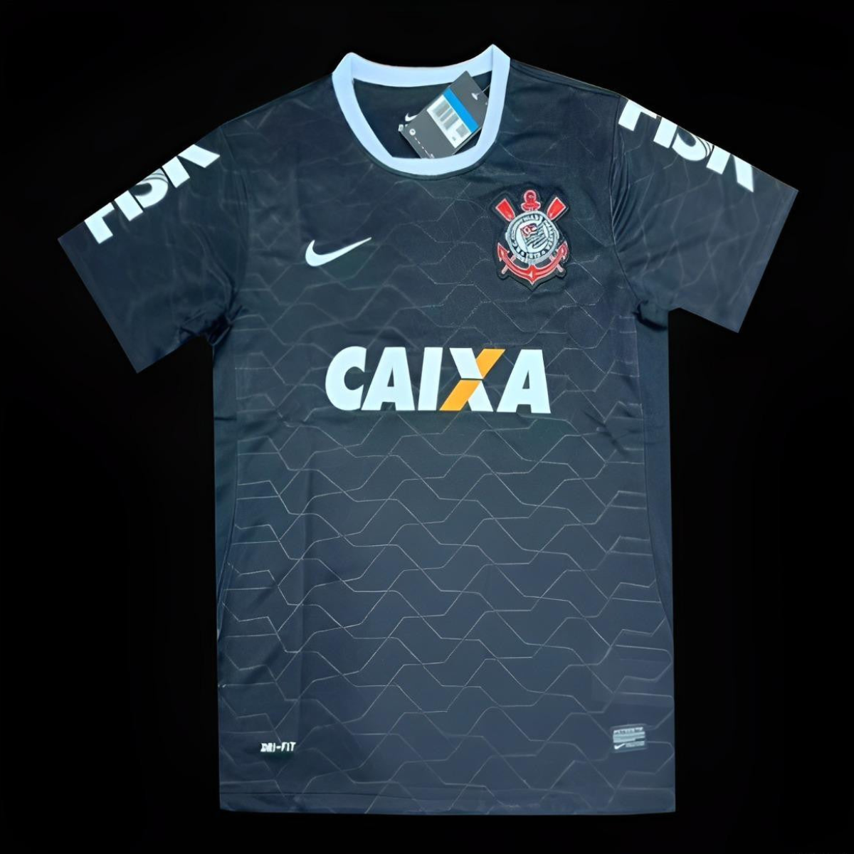 Retro 12/13 Corinthians Away Black Jersey