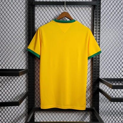 Retro 1970/1972 Brazil Home Jersey