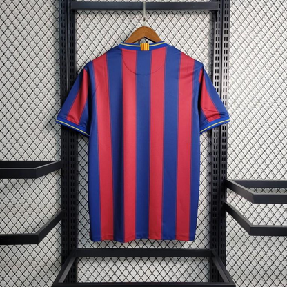 Retro 09-10 Barcelona Home Soccer Jersey