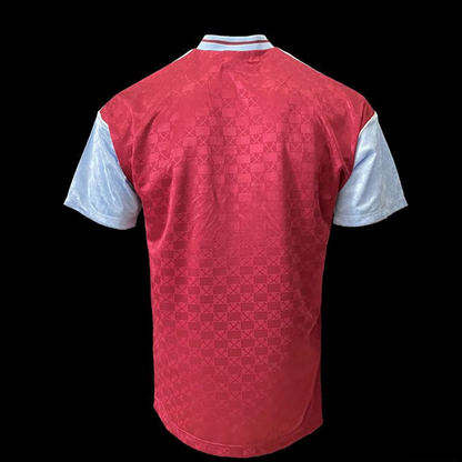 Retro 89/90 West Ham home Soccer Jersey
