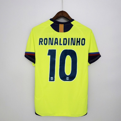 Retro Barcelona 05/06 away Soccer Jersey